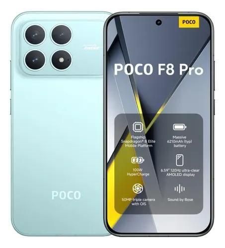 Celular Xiaomi Poco F8 Pro 5G 12gb 256gb - Azul