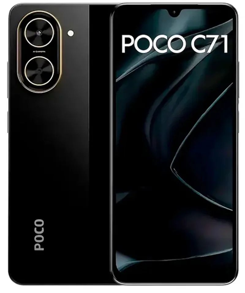 Celular Xiaomi Poco C71 4gb 64gb - Preto
