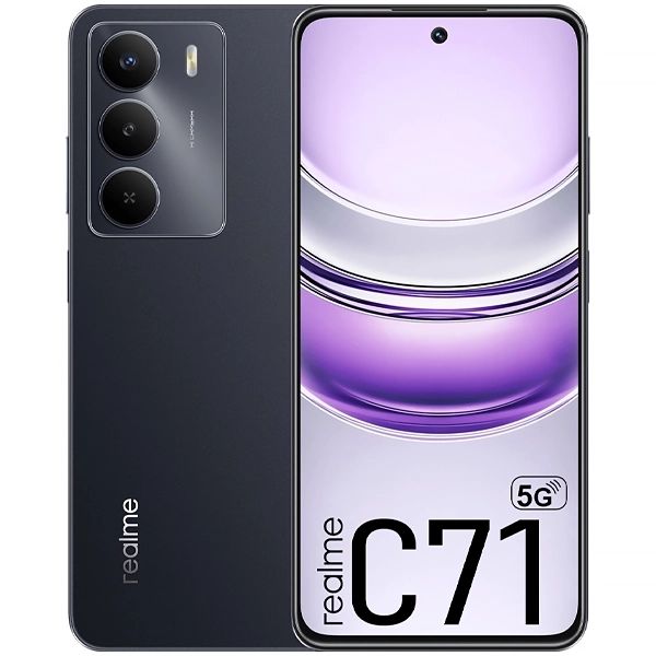 Celular Realme C71 5G 8gb 256gb - Preto